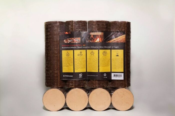 Buchenholzbriketts Pollmeier Premium Plus 960 kg - Image 2