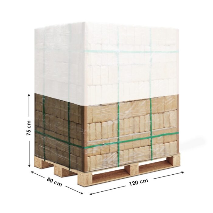 Holzbriketts (100% Kiefer) 480 kg - Image 2
